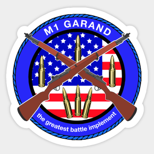 M1 GARAND LOGO Sticker